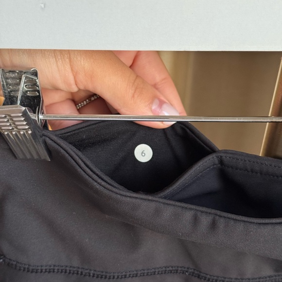 Lululemon Black Cropped Leggings | 6 - Picture 4 of 4